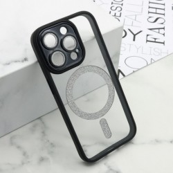 Futrola za iPhone 15 Pro leđa Diamond MagSafe - crna