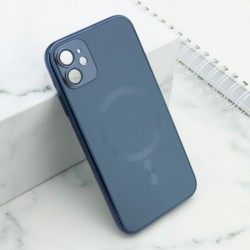 Futrola za iPhone 11 leđa Elegant metal MagSafe - plava
