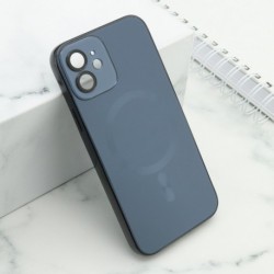 Futrola za iPhone 12/12 Pro leđa Elegant metal MagSafe - crna
