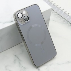 Futrola za iPhone 13 leđa Elegant metal MagSafe - siva