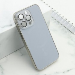 Futrola za iPhone 13 Pro leđa Elegant metal MagSafe - siva
