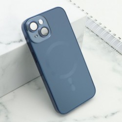Futrola za iPhone 14 leđa Elegant metal MagSafe - plava