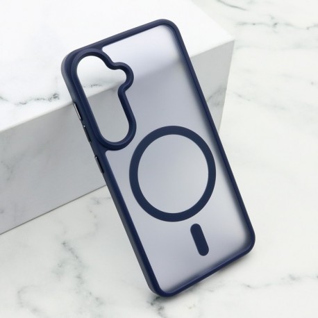 Futrola za Samsung Galaxy S24 leđa Magsafe silky - plava