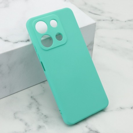 Futrola za Xiaomi Redmi Note 13 4G leđa Soft silikon - tirkizna