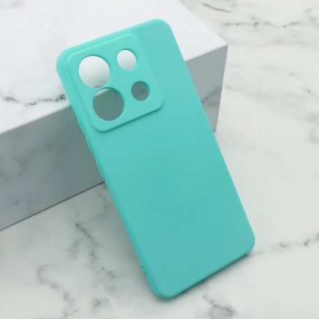 Futrola za Xiaomi Redmi Note 13 Pro leđa Soft silikon - tirkizna