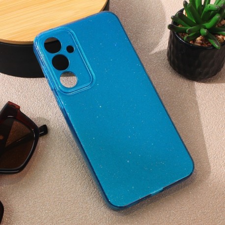 Futrola za Samsung Galaxy A35 leđa Sparkle dust - svetlo plava