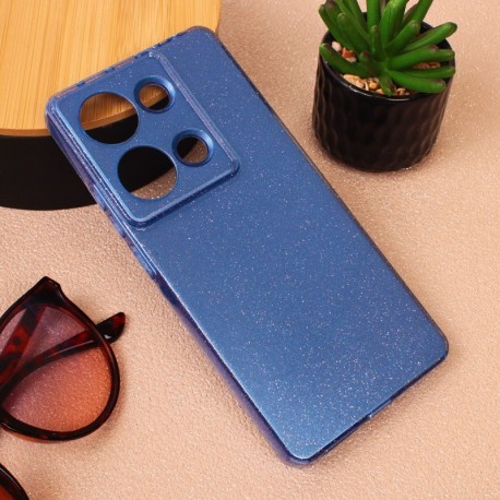 Futrola za Xiaomi Redmi Note 13 Pro 4G leđa Sparkle dust - svetlo plava