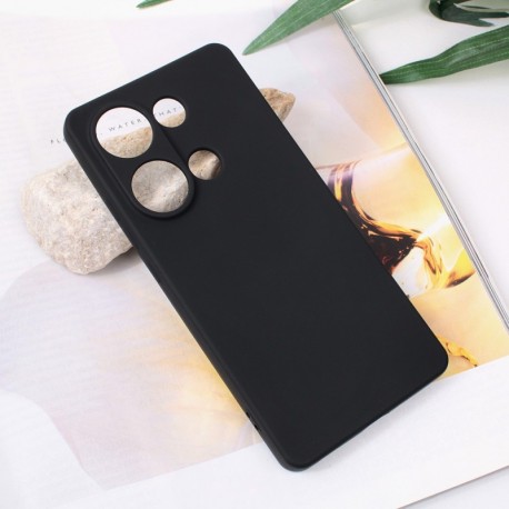 Futrola za Xiaomi Redmi Note 13 Pro 4G leđa Soft velvet - crna