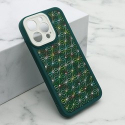 Futrola za iPhone 13 Pro leđa Crystal spark - zelena