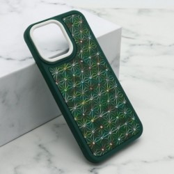 Futrola za iPhone 14 Pro Max leđa Crystal spark - zelena