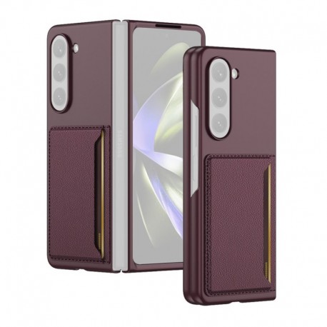 Futrola za Samsung Galaxy Z Fold 5/Fold5 leđa Elegant card - ljubičasta