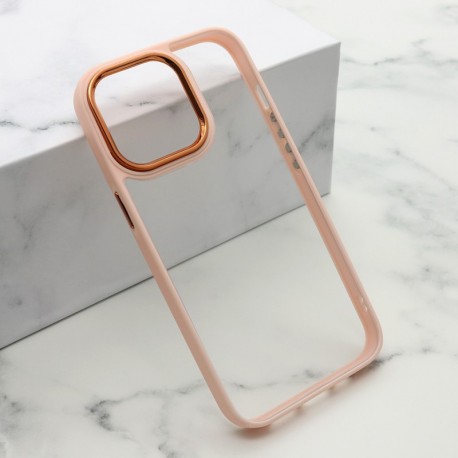 Futrola za iPhone 13 Pro leđa Elegant edge - roza