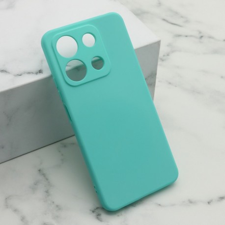 Futrola za Xiaomi Redmi Note 13 leđa Soft silikon - tirkizna