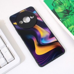 Futrola za Xiaomi Redmi A3/A3x/Poco C61 leđa Abstract 2 - tamno ljubičasta