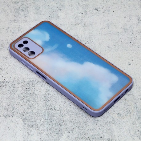 Futrola za Samsung Galaxy A02s/A03s leđa Candy Marble - lila