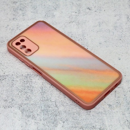 Futrola za Samsung Galaxy A02s/A03s leđa Candy Marble - roza