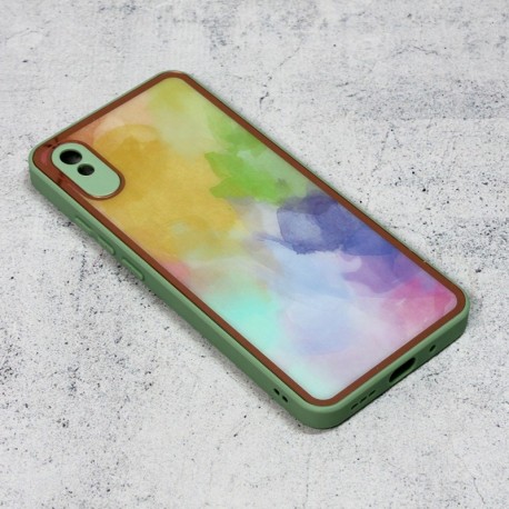 Futrola za Xiaomi Redmi 9A/9AT leđa Candy Marble - tirkizna