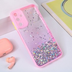 Futrola za Samsung Galaxy A15/5G leđa Frame glitter - roza