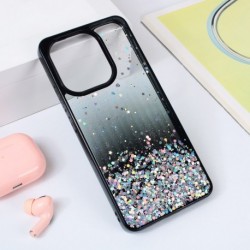 Futrola za Xiaomi Redmi Note 13 4G leđa Frame glitter - crna