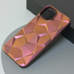 Futrola za iPhone 14 leđa Shiny diamond - roza