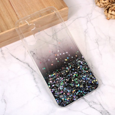 Futrola za Samsung Galaxy A15/5G leđa silikon Glitter - crna