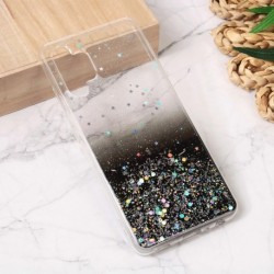 Futrola za Samsung Galaxy A32/4G leđa silikon Glitter - crna