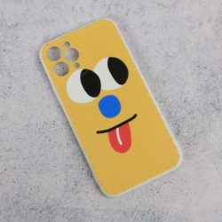 Futrola za iPhone 11 Pro leđa Smile face - žuta