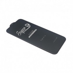 Zaštitno staklo za iPhone 14 (zakrivljeno 11D) pun lepak Super D - crna