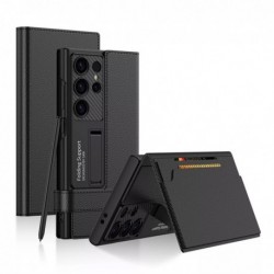 Futrola za Samsung Galaxy S24 Ultra preklop sa magnetom bez prozora Holster - crna