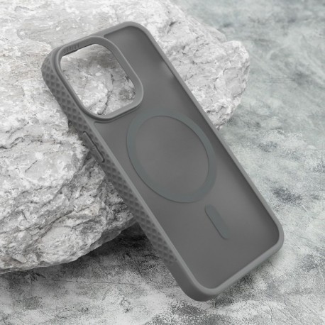 Futrola za iPhone 13 Pro leđa Rugged MagSafe - siva