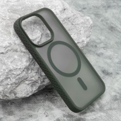 Futrola za iPhone 15 Pro leđa Rugged MagSafe - tamno zelena