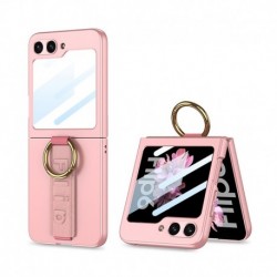 Futrola za Samsung Galaxy Z Flip 6/Flip6 leđa Strap ring case - roza