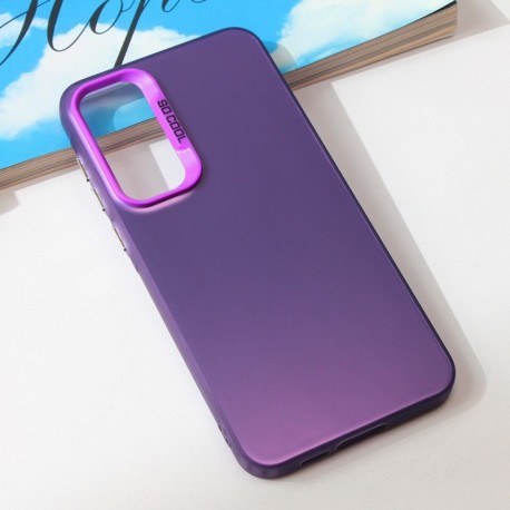 Futrola za Samsung Galaxy A55 leđa Clear 2 - ljubičasta
