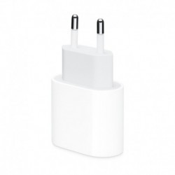 Kućni punjač glava/adapter (bez kabla) (20W | 1xType C) Apple original MHJE3ZM/A bela