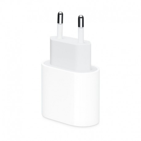 Kućni punjač glava/adapter (bez kabla) (20W | 1xType C) Apple original MHJE3ZM/A bela