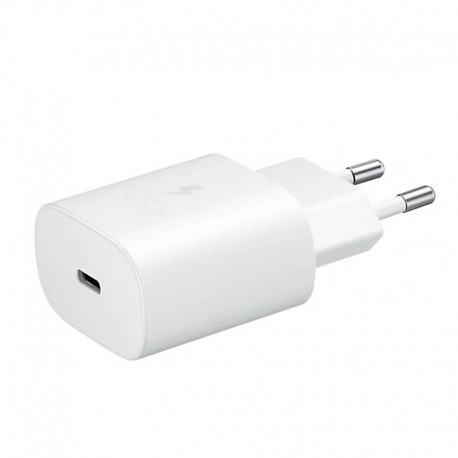 Kućni punjač glava/adapter (bez kabla) brzi (3A | 25W | 1xType C) HQ bela