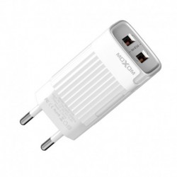 Kućni punjač za Type C (2,4A | 2xUSB) HC128 bela