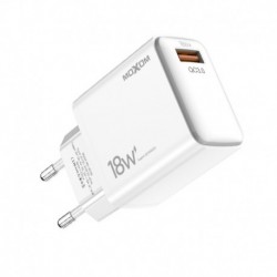 Kućni punjač za iPhone lightning (3A | 18W | 1xUSB) HC132 bela