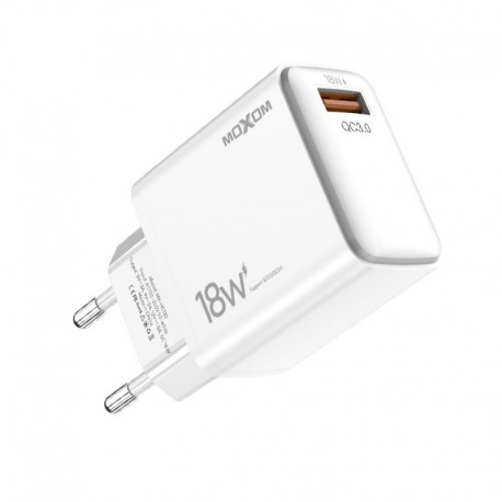 Kućni punjač za iPhone lightning (3A | 18W | 1xUSB) HC132 bela