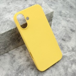 Futrola za iPhone 16 Plus leđa Gentle color - žuta