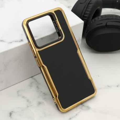 Futrola za Xiaomi Redmi Note 13 4G leđa Gold luxe - crna