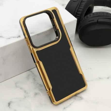 Futrola za Xiaomi Redmi Note 13 Pro 4G leđa Gold luxe - crna