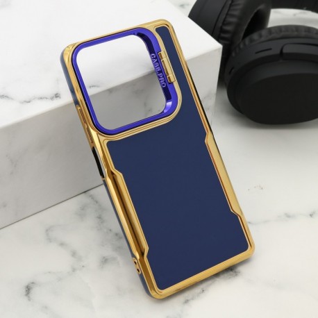 Futrola za Xiaomi Redmi Note 13 Pro 4G leđa Gold luxe - plava