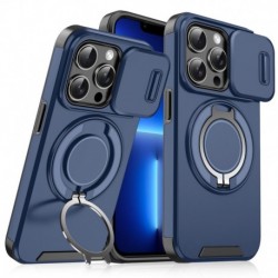 Futrola za iPhone 13 Pro leđa CamShield Ring - plava