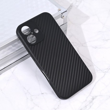 Futrola za iPhone 16 leđa Carbon fiber - crna