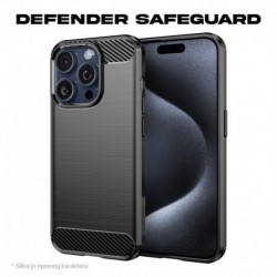 Futrola za iPhone 16 Pro Max leđa Defender safeguard - crna