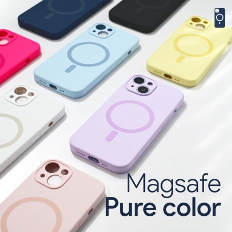 Futrola za iPhone 13 Pro leđa MagSafe Pure color - crna