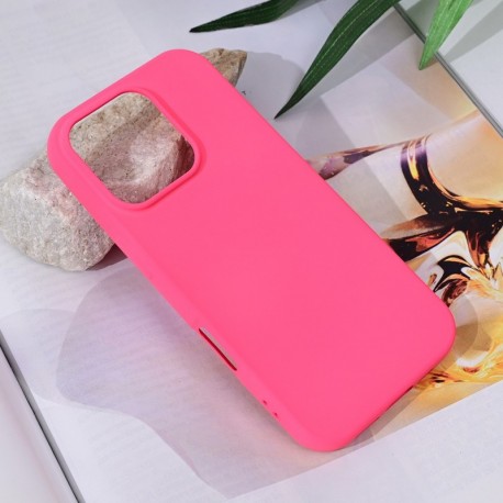 Futrola za iPhone 16 Pro leđa Soft velvet - pink