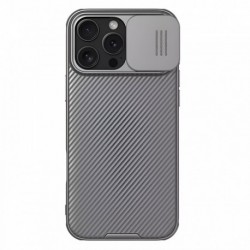 Futrola za iPhone 16 Pro leđa Nillkin Cam shield pro - siva