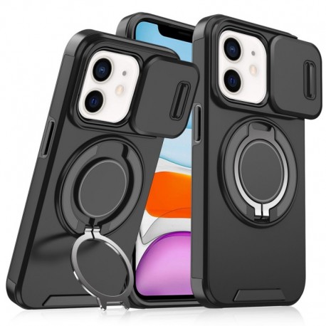 Futrola za iPhone 11 leđa CamShield Ring - crna